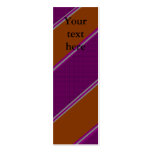 Modern orange purple diagonal stripes