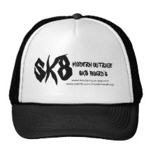 MODERN OUTRAGE SK8 BOARDERS COMP TRUCKER HATS
