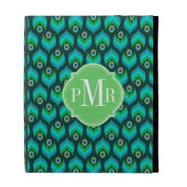Modern Peacock Feather Pattern caseable cases