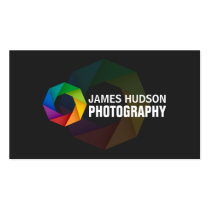 Modern Photographer Business Cards business cards