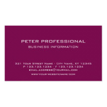 Modern Pink Carbon Fibre Photo Business Card