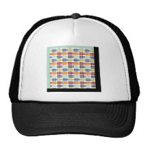 Modern Plaid Trucker Hats