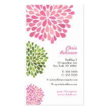 Modern Professional Womens WAHM Business Card