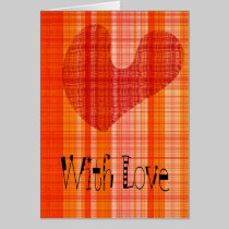 Modern romantic design card with text cards