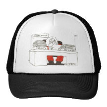 Modern Santa- Naughty..Not So Naughty Trucker Hat