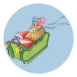Modern Santa Sticker