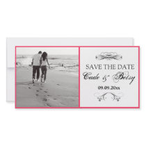 Modern "Save-the-date" Announcement (Photo)