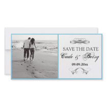 Modern "Save-the-date" Announcement (Photo)
