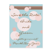 Modern Save the Date! Post Cards
