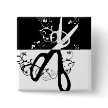 Modern Scissors Fashion Artists Hair Salons