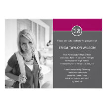 Modern Senior Graduation Announcement/Invitation
