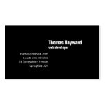 Modern Simple & Plain Affordable Business Card business cards