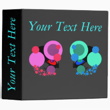 Modern Strange Customizable Binder
