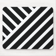 Modern stripes mouse pad