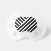 Modern stripes pacifiers