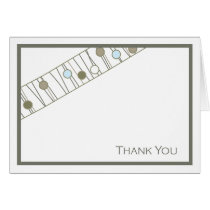 Modern  |  Thank You Card cards