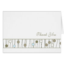 Modern  |  Thank You Card cards