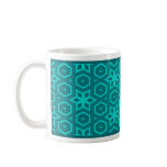 Modern Turquoise Coffee Mug