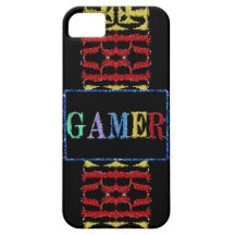 Modern Video Gamer Mosaic iPhone 5 Case