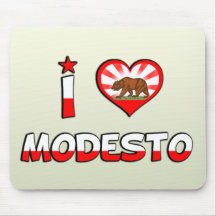 Modesto, CA Mousepad