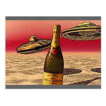 Moêt on Mars c.. Carte Postale