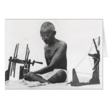 Mohandas Karamchand  Gandhi Greeting Card