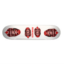 MOHAWK MILITIA BOSS FACE SK8 BOARD SKATE DECKS