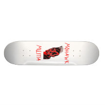 MOHAWK MILITIA SK8 BOARD SKATE BOARD DECK