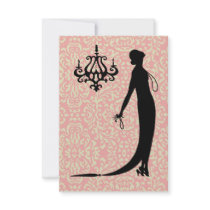 Moi Fashion Plate ~ Invitation French Deco Nouveau