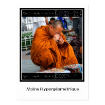 Moine Hypergéométrique Post Cards