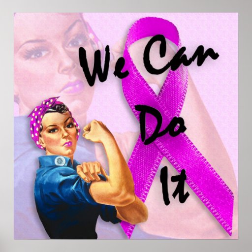 Mois de conscience de cancer du sein, Rosie le riv Affiches