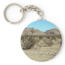 Mojave Desert scene 02 Keychain