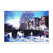 Mojisola A Gbadamosi Amsterdam vacations photgraph Postcard
