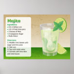Mojito Recipe Posters