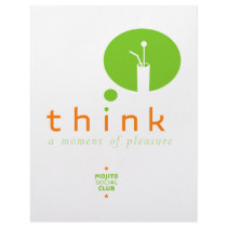 Mojito Think a moment  of pleasure Letterhead