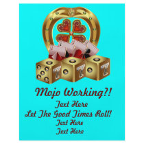 Mojo Fast Luck  Mojo Workin! Personalized Flyer