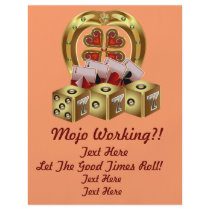 Mojo Fast Luck  Mojo Workin! Personalized Flyer