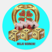 Mojo Fast Luck  Mojo Workin! Sticker