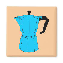 Moka Espresso Coffee Pot Magnet