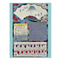 Mokuroku by Ando,Hiroshige Postcards