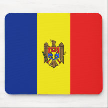 Moldova Flag Mousepad