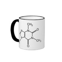 Molecular Caffeine Coffee Mug