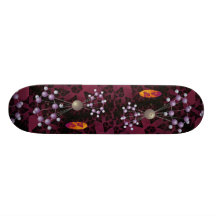Molecular structure dimension skate board deck