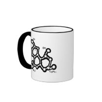 Molecular THC III Coffee Mugs