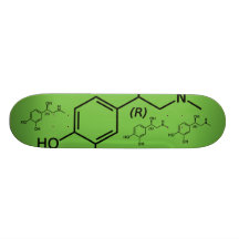 Molécule d'adrénaline skateboards personnalisés