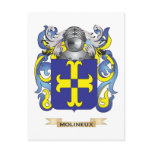 Molineux Coat of Arms (Family Crest) postcards