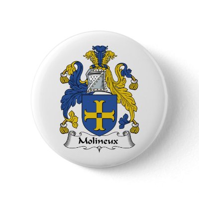 Molineux Family Crest Buttons by coatsofarms