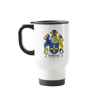Molineux Family Crest Mug by coatsofarms