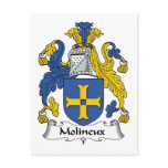 Molineux Family Crest postcards