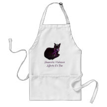 molly, Domestic Violence Affects Us Too Apron